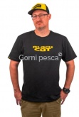 BLACK CAT LOGO BLACK T SHIRT