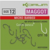 KORUM XPERT MAGGOT MICRO BARBED