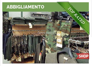 ABBIGLIAMENTO CACCIA E PESCA